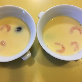 レンジで簡単豆乳茶碗蒸し レシピ 作り方 By Tsu2ya8 楽天レシピ